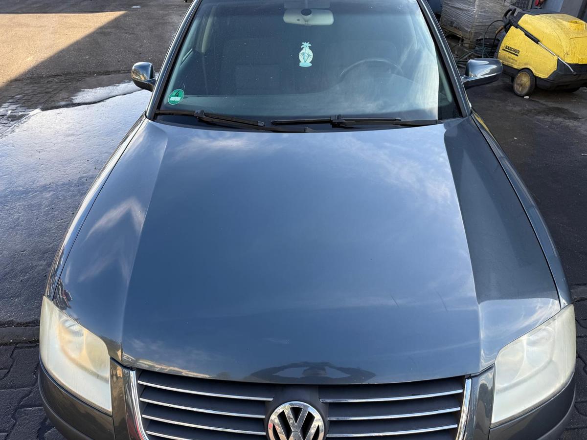 VW Passat 3BG original Motorhaube LC7V Blue Anthrazit Perl BJ02